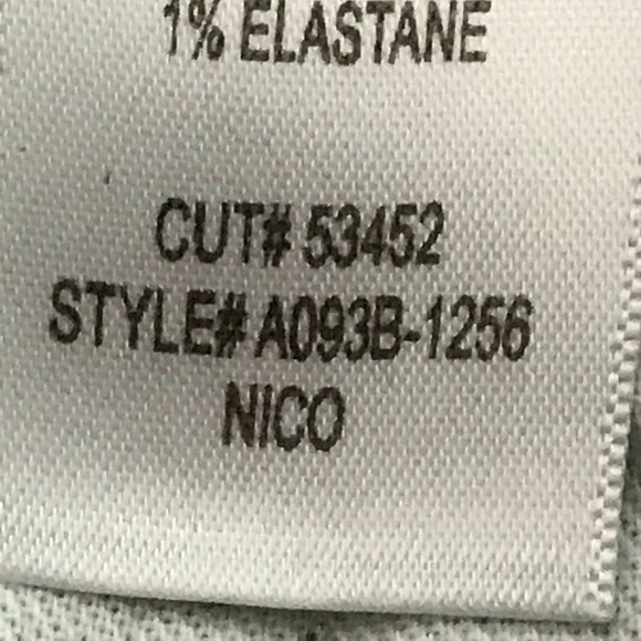 Agolde Nico Skinny Jeans Women 25 Blue High Rise Button Fly Medium Wash Distress - Picture 14 of 14